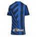 Camiseta Inter Milan Primera Equipación Replica 2024-25 para mujer mangas cortas